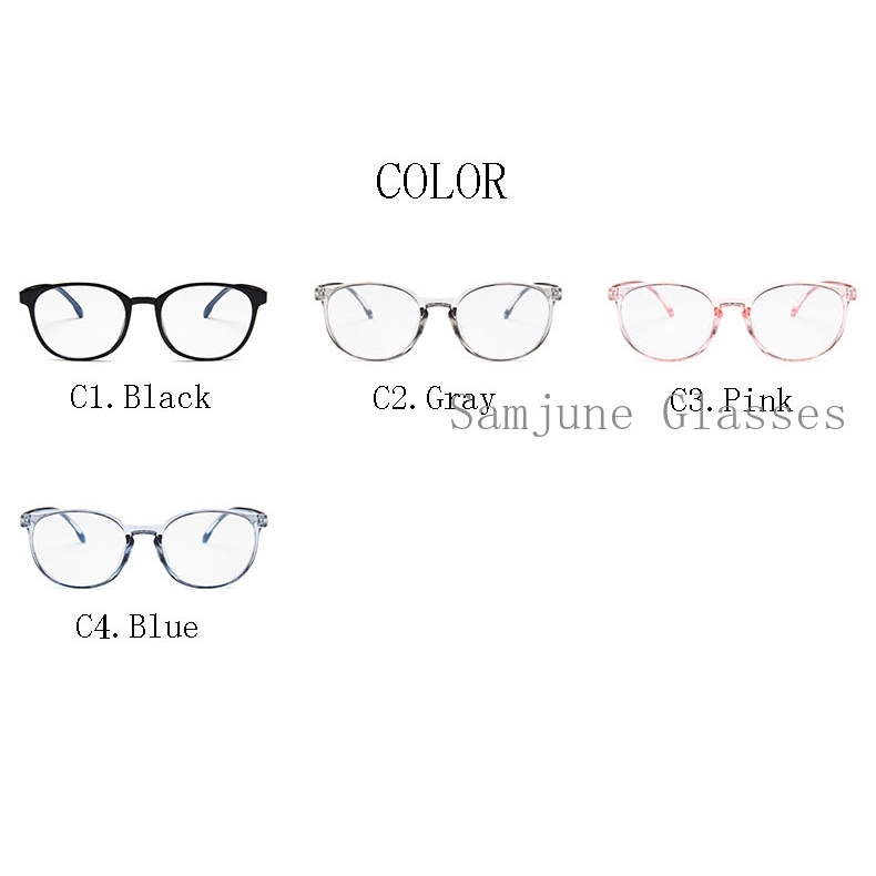 2022 Kacamata Optikal Transparan Dengan Frame Metal Untuk Priawanita