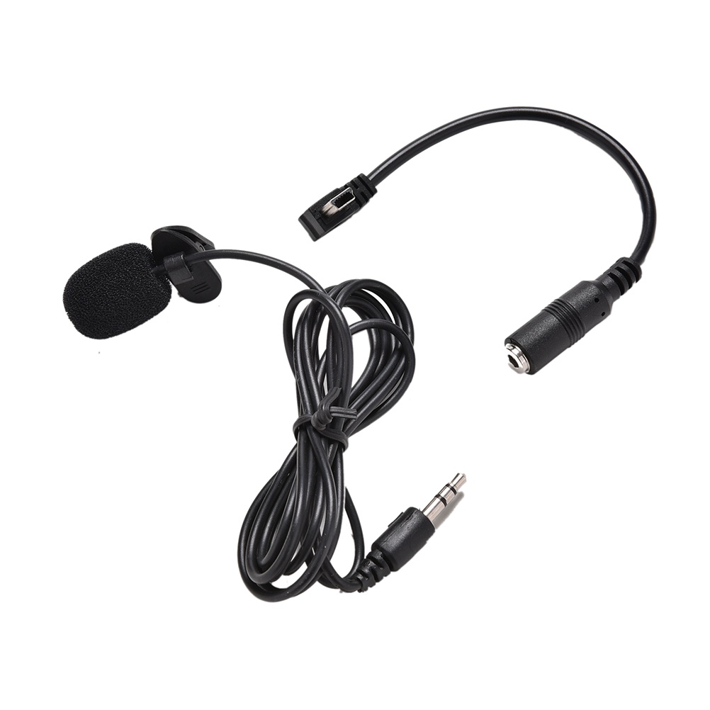 (LUCKID) Klip Mic Eksternal + Kabel Adapter Untuk Gopro Hero 4 Session 3 / 3 + 4