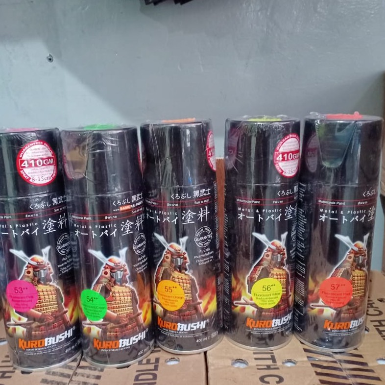 Samurai Paint Kurobushi Pilok Pilox Warna STABILO (Pink, Green, Orange, Yellow, Red) 400cc