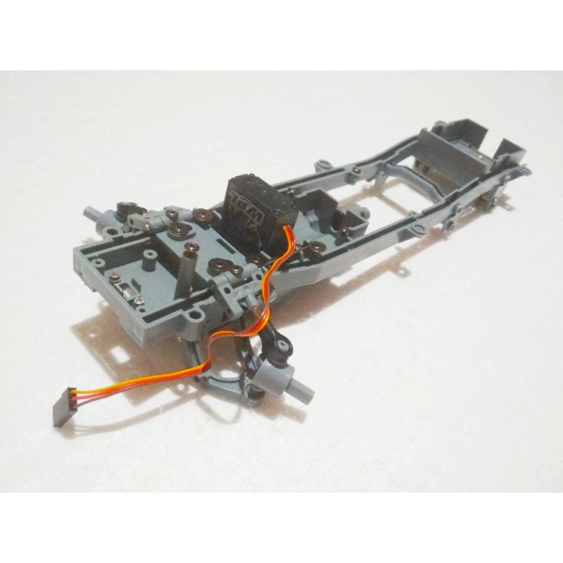 Chassis steering & servo rc wpl D12 - sasis rc truk suzuki carry bagong