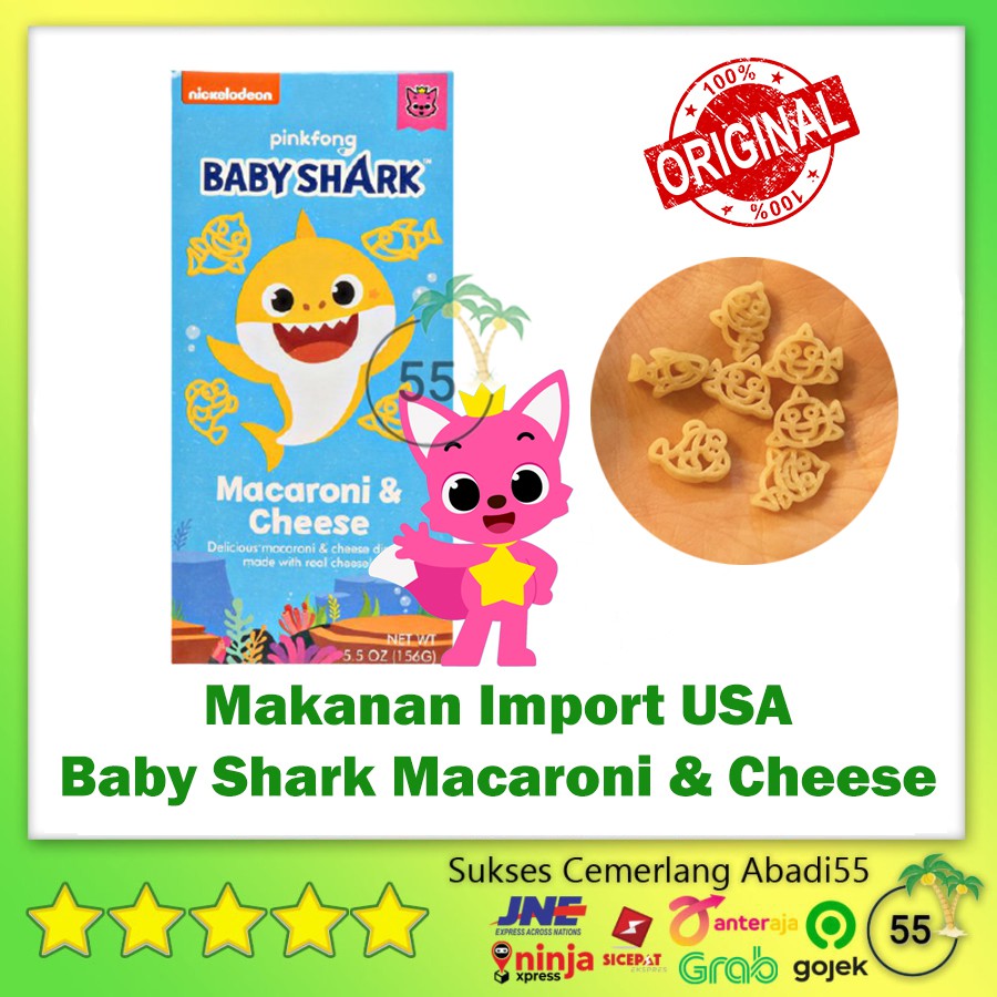 

Makaroni Instan Import USA Pinkfong Baby Shark Makaroni and Cheese Mac n Cheese | Mac And Cheese