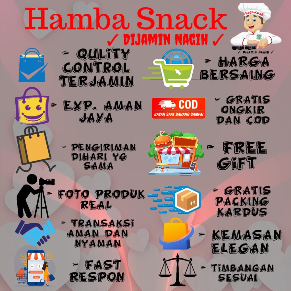 [1Kg] Basreng Stik Gurih jajanan jadul COD | basreng - makanan ringan - basreng pedas - snack kiloan-5