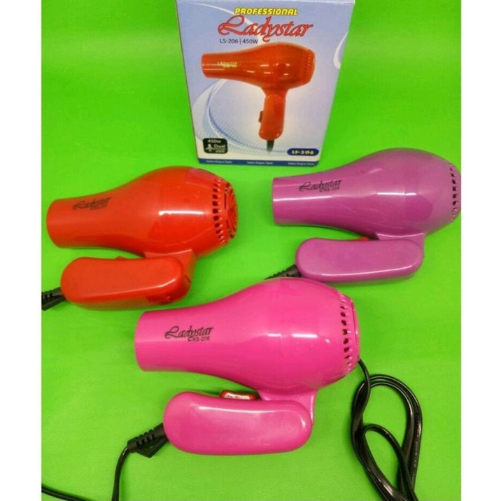 Hairdryer Ladystar Ls 206/pengering rambut