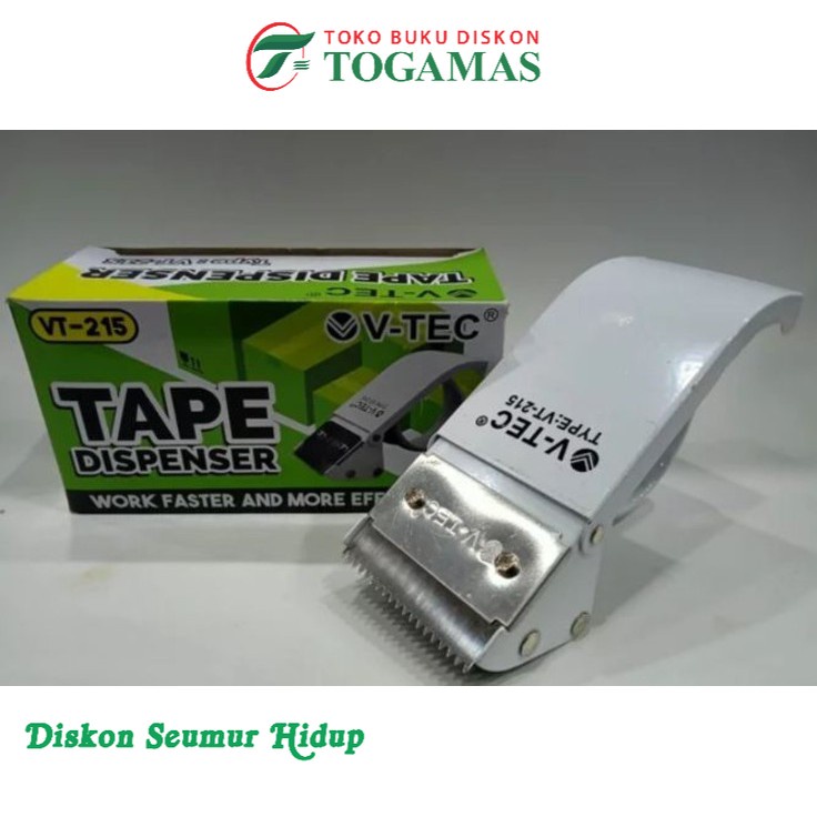 

V-TEC TAPE DISPENSER VT-215 2 INCH KEONG