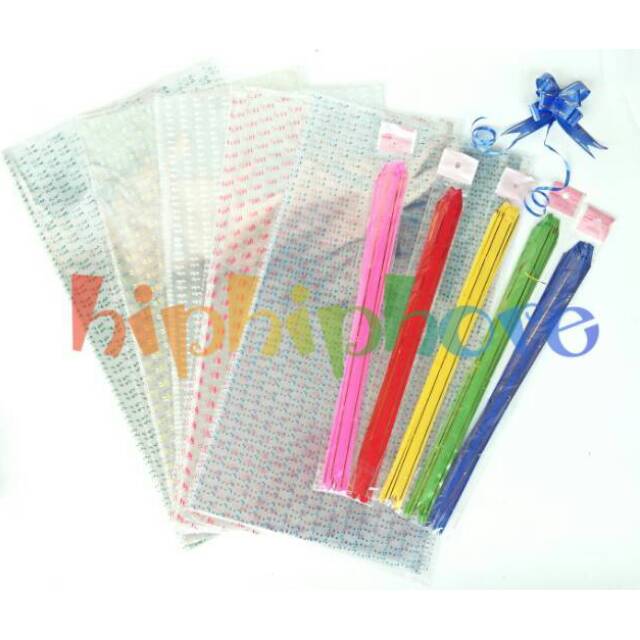 

10 pcs pita serut n Plastik souvenir uk 36x55 n pi