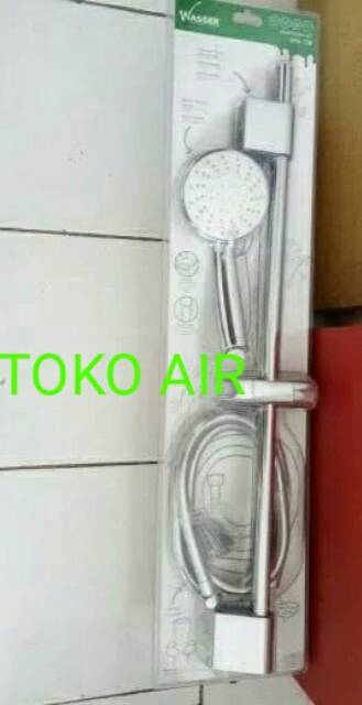 Rail shower set Wasser SHS 738 / Tiang shower set Wasser SHS 738