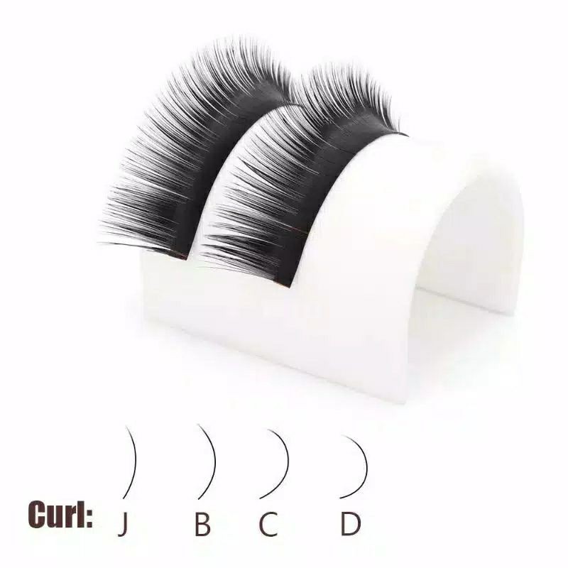 Bulu Mata Palsu Artis 12 Baris GRAFTING EYELASH 0.10C/D 8-13MM Super Halus Eyelash Extension / Tanam