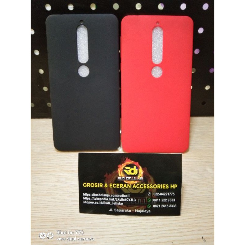 Softcase Makaron Nokia 6x/6.1 plus