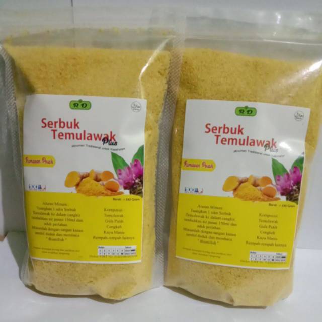 

SERBUK TEMULAWAK RD 330 GRAM