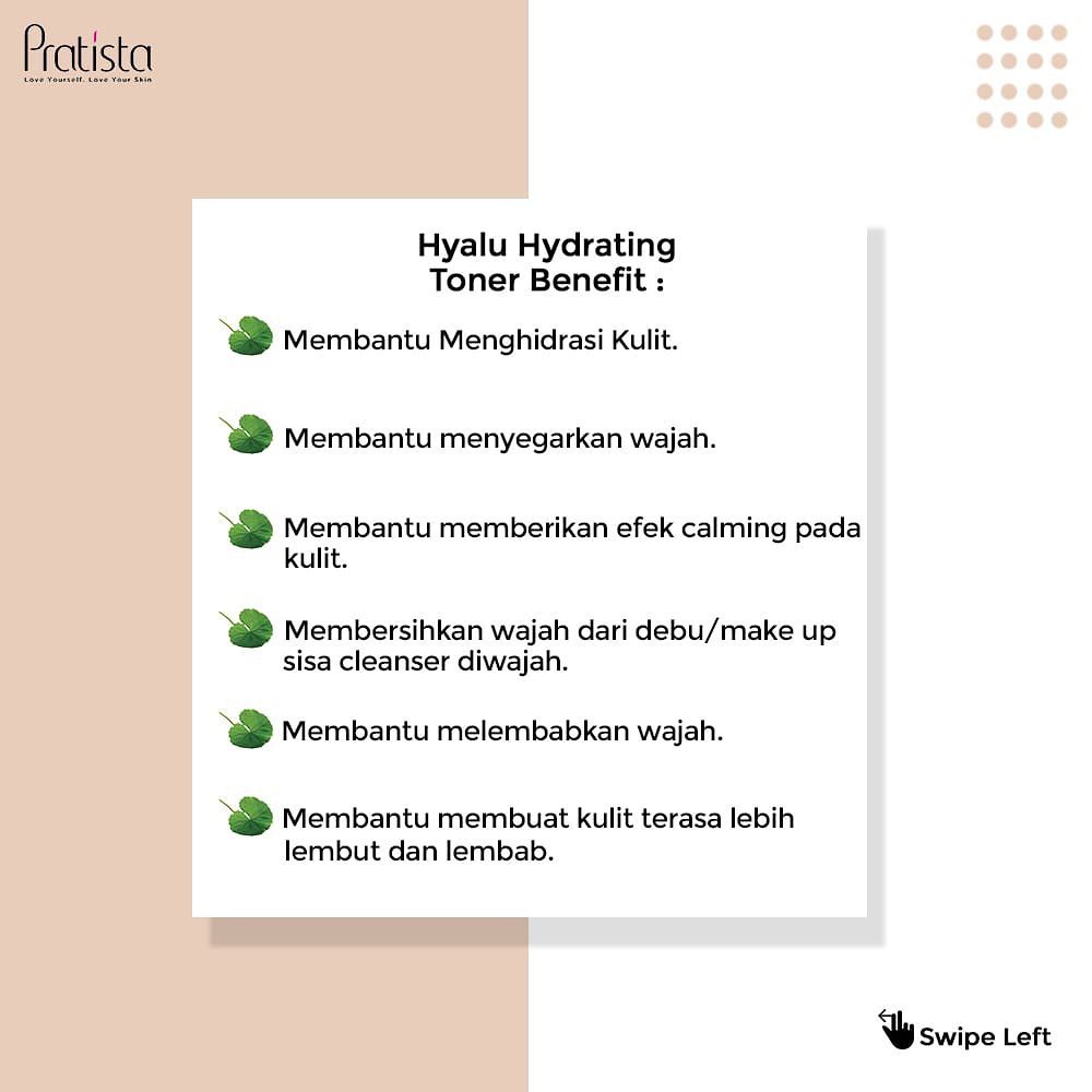 pratista hyalu hydrating toner