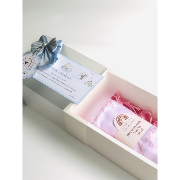 Baby gift box/box kado bayi/new born baby gift box