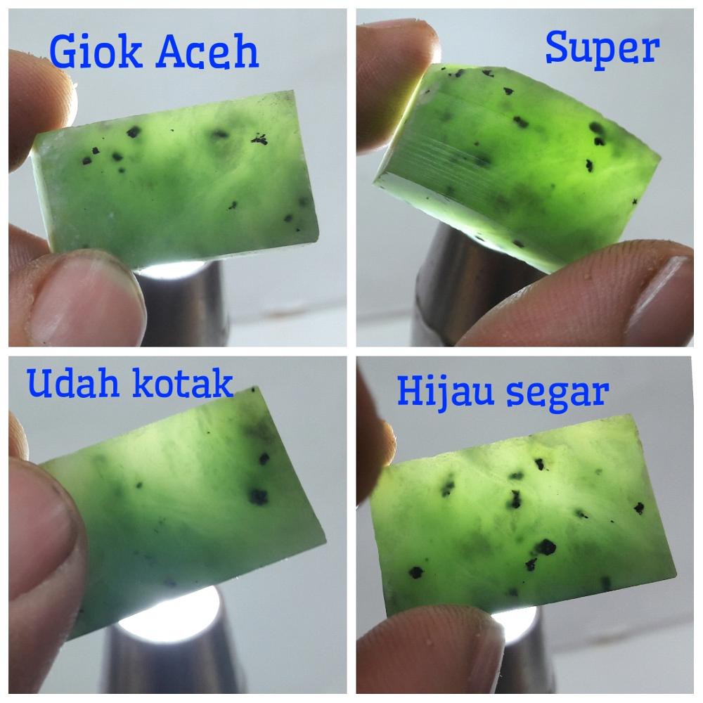 ROUGH NATURAL GIOK ACEH KUALITAS SUPER. ASLI DARI ALAM. TANPA PEWARNA. UDAH KOTAK2. GA ADA CRACK. HI