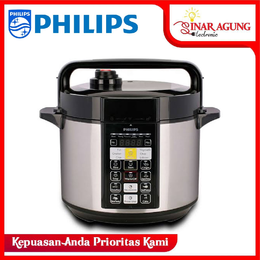 MAGIC COM / RICE COOKER / PRESSURE COOKER PHILIPS HD2136 / HD-2136 / HD 2136 [5 LITER] 100% ORI