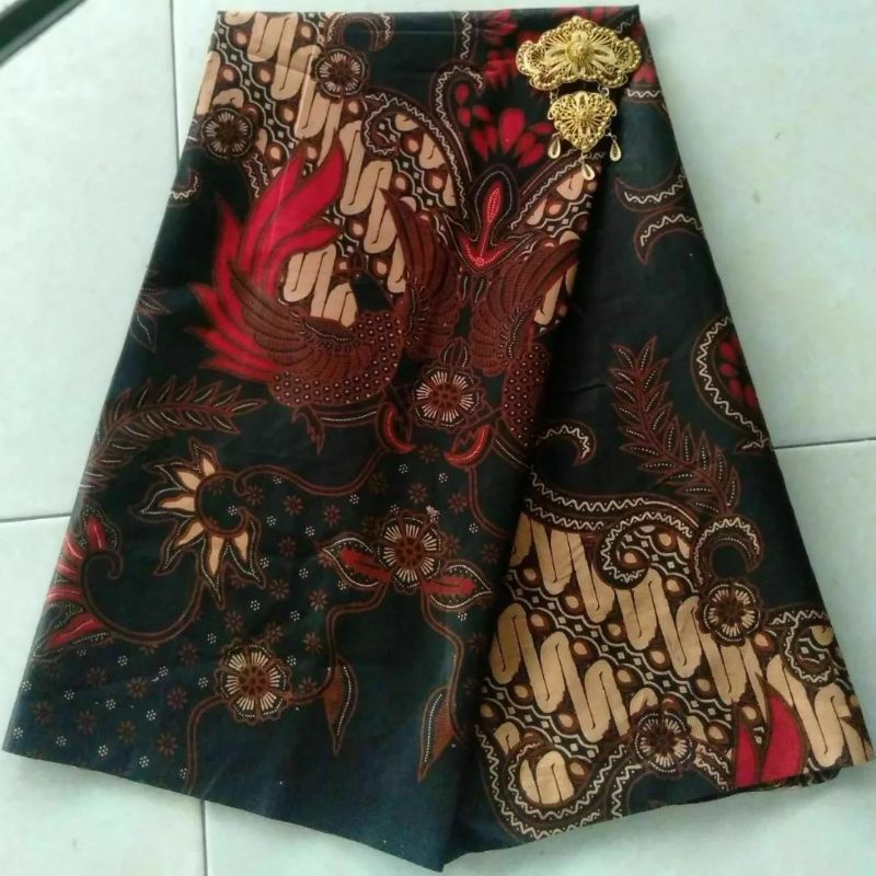 Kain Batik Pekalongan Seragam Sarimbit Sogan Lawasan Jarik Batik Evly