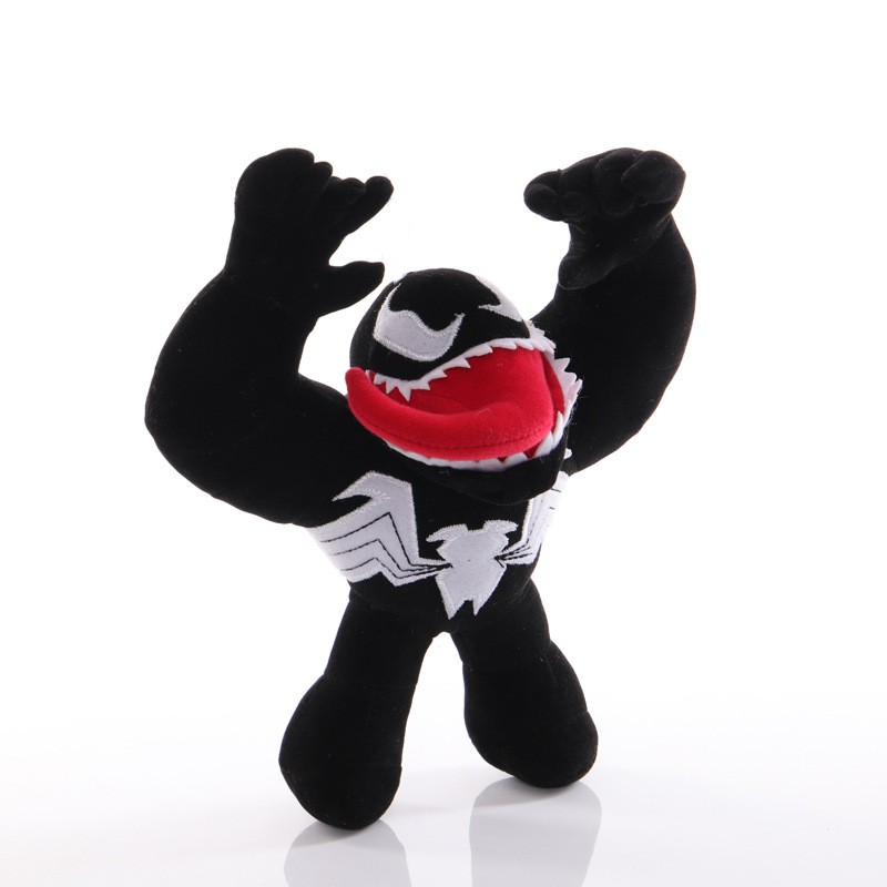 1pc Boneka Plush Karakter Kartun Marvel Venom Ukuran 23CM Untuk Hadiah Anak