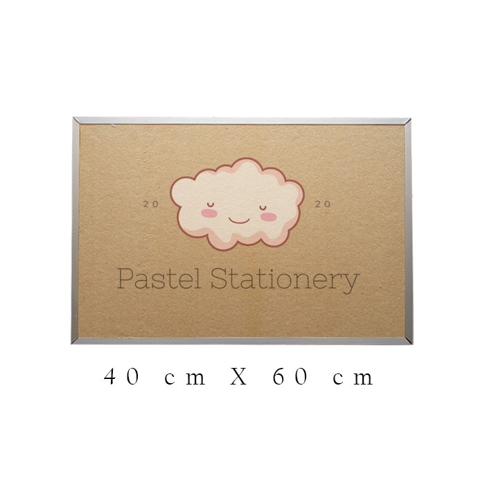 

Soft Board - Cork Board - Pin Board 40cm x 60cm