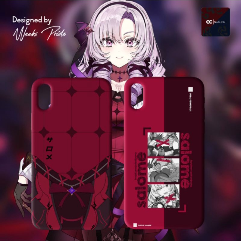 Phone case Vtuber - Hyakumantenbara Salome - weebspride