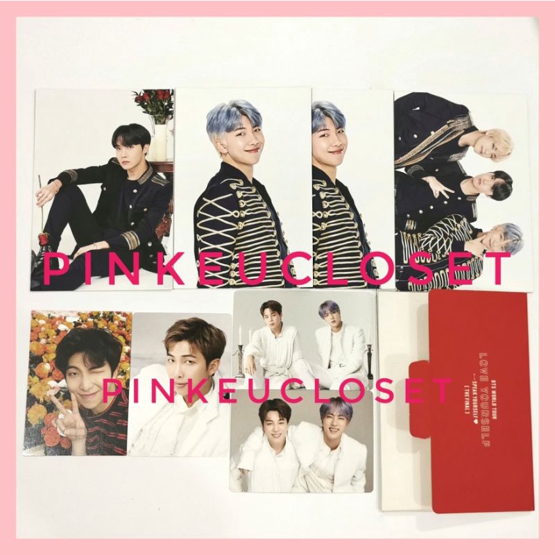 [READY]  BTS SPEAK YOURSELF LOVE YOURSELF THE FINAL JAPAN PHOTOSET / MINI PHOTOCARD MPC / ENVELOPE /