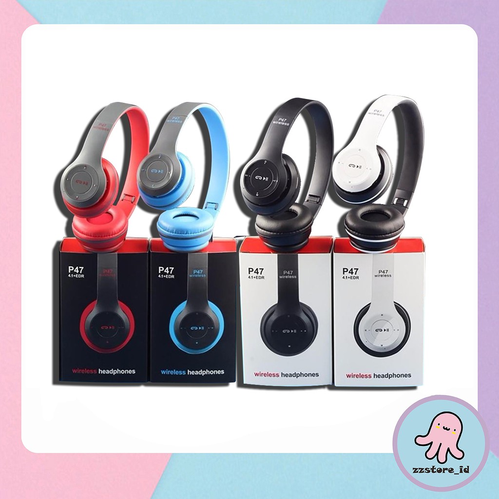 HEADPHONE BLUETOOTH P47 Pro Pure Bass | Headset Bluetooth