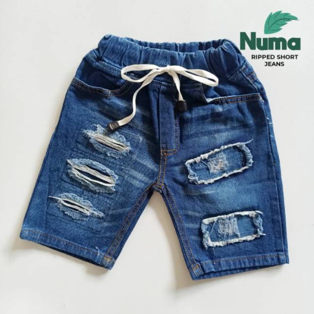 Noemi Celana Jeans Anak Perempuan Laki Numa Jeans Kids Short Pant