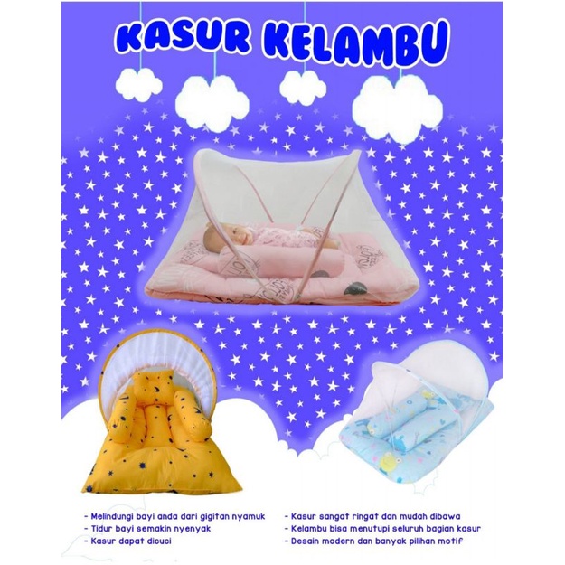 KASUR KELAMBU BABY SET