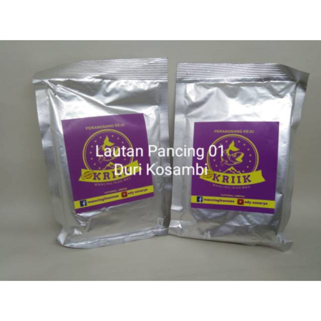 Perangsang Krik Keju dan Amis/ Perangsang Umpan Ikan Mas