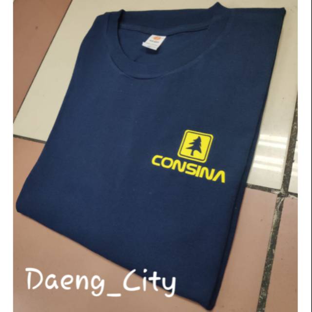 KAOS OUTDOOR TSHIRT NAVY LOGO CONSINA