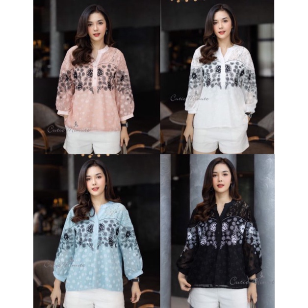 Atasan Blouse Cutie Minute Original Bangkok