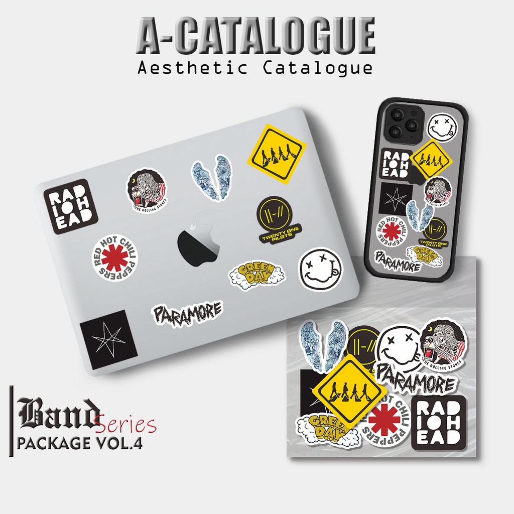 

Sticker Aesthetic Terlaris Termurah For Case IPHONE OPPO VIVO SAMSUNG REALME XIAOMI Laptop Macbook TAB TUMBLR Bujo Craft Skateboard Notebook Hypebeast Desain Package All || ROCK AND ROLL PUNK GRUNGE BAND VOL.4