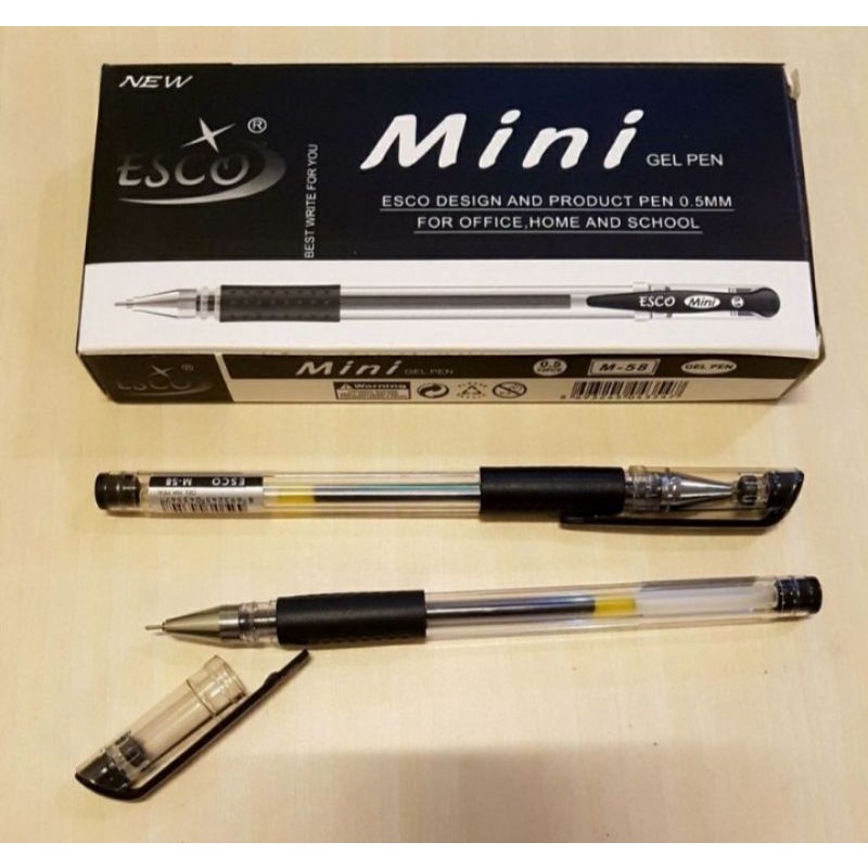 

BOLPEN GEL ESCO MINI ISI 12 PCS