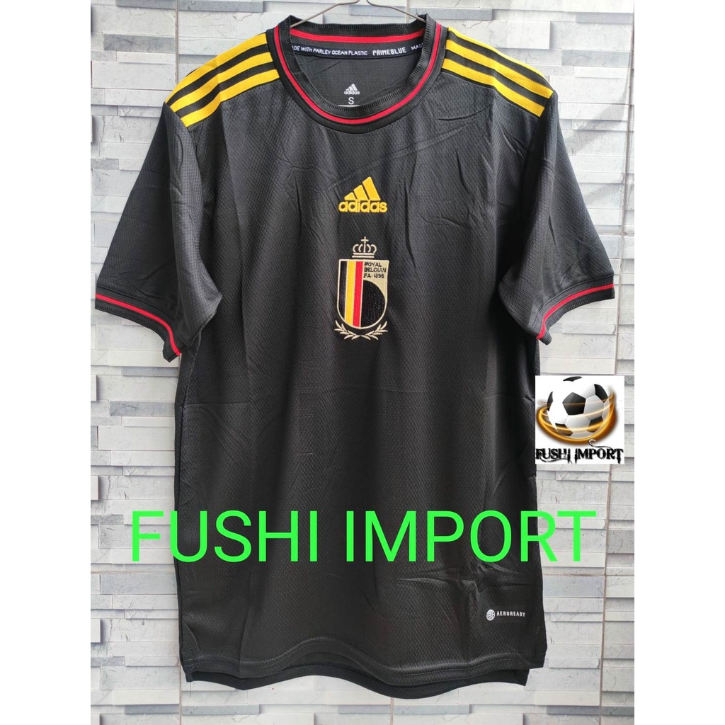 Jersey Baju Bola Belgia Away 2022 2023 Grade Ori