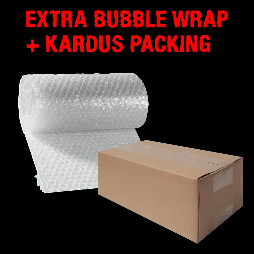 

BUBBLE WRAP DAN KARDUS UNTUK TAMBAHAN PACKING KACAMATA