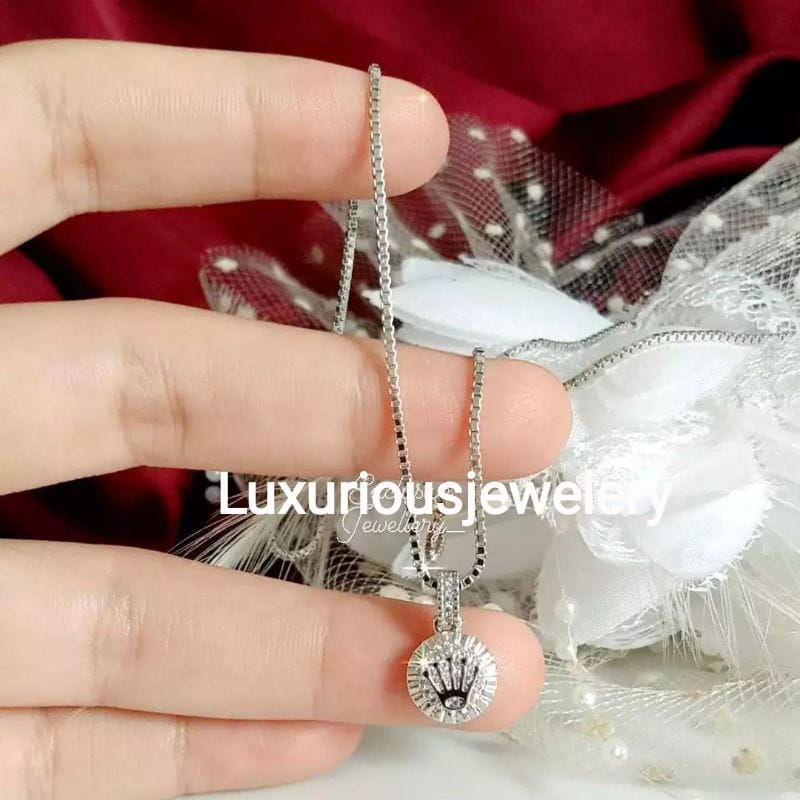 Luxuriousjewelery- Kalung premium Replika Berlian