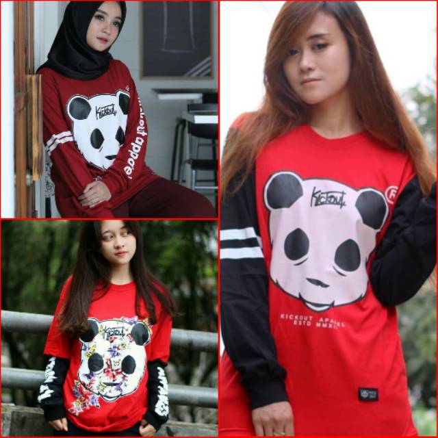 Kaos Lengan Panjang Kaos Distro Kaos Longsleeve KickOut II Kaos Lengan Panjang Kaos Distro Kaos Longsleeve KickOut II
