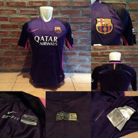 JERSEY BARCELONA AWAY 2016/2017