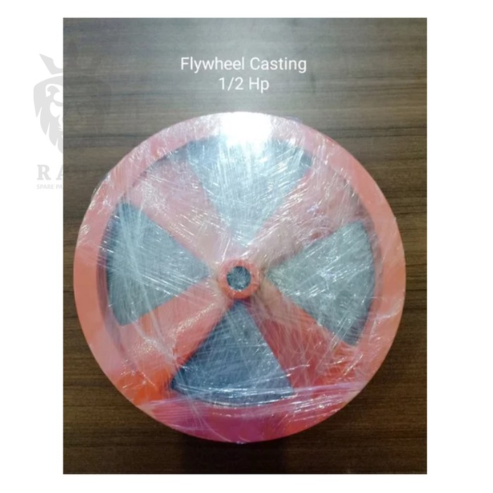 Pulley bare fly wheel casting 0.5 hp kompresor shark atau super shape