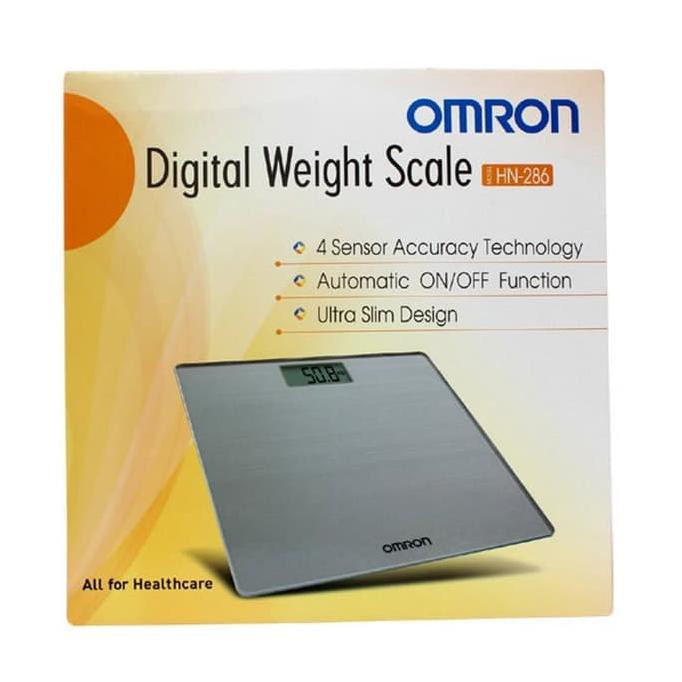 Omron Hn-286 Timbangan Badan Digital (Silver)