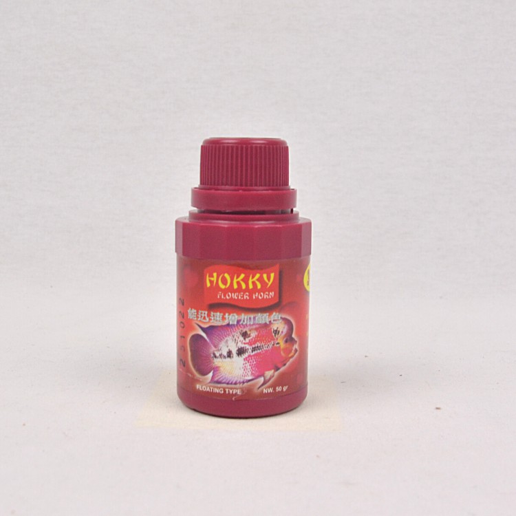 

HOKKY Makanan Ikan FLOWER HORN 3 in 1 Small 50gr