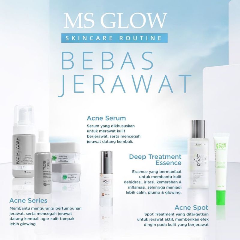 Ms Glow Deep Treatment Essence Centella Memperbaiki Skin Barrier