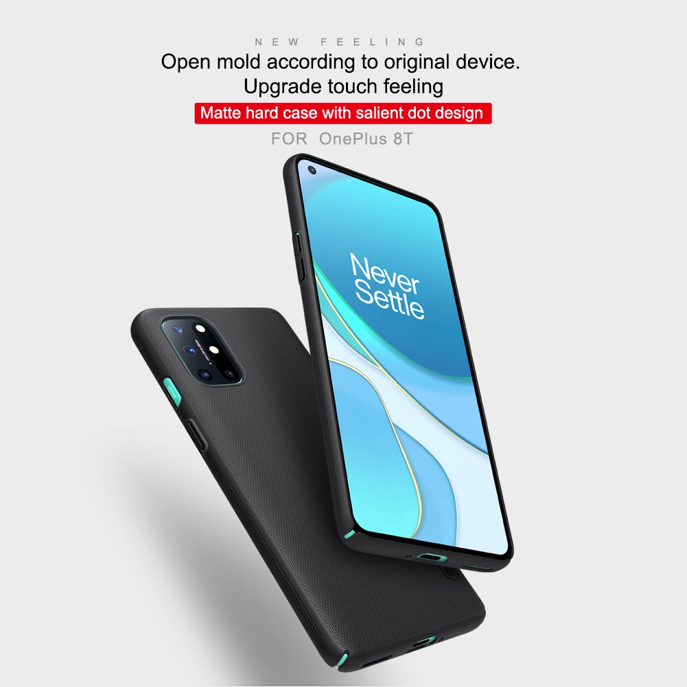 Hard Case Oneplus 8T Nillkin Frosted Shield Casing Original