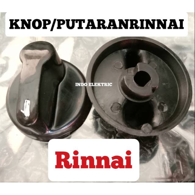 KNOP CETREKAN PUTARAN KOMPOR GAS RINNAI 1 AND 2 TUNGKU