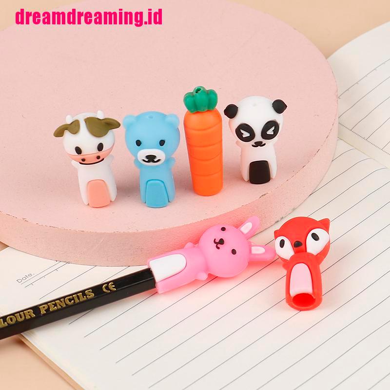 / Dreamdreaming / 3pcs / 1 Set Pensil Alis Bahan Silikon Untuk Sekolah