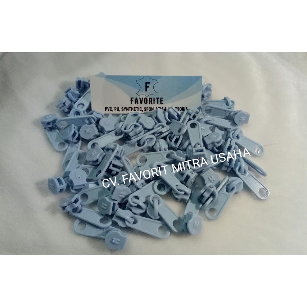 KEPALA PLASTIK WARNA BIRU BIRULANGIT ISI PER 100PCS