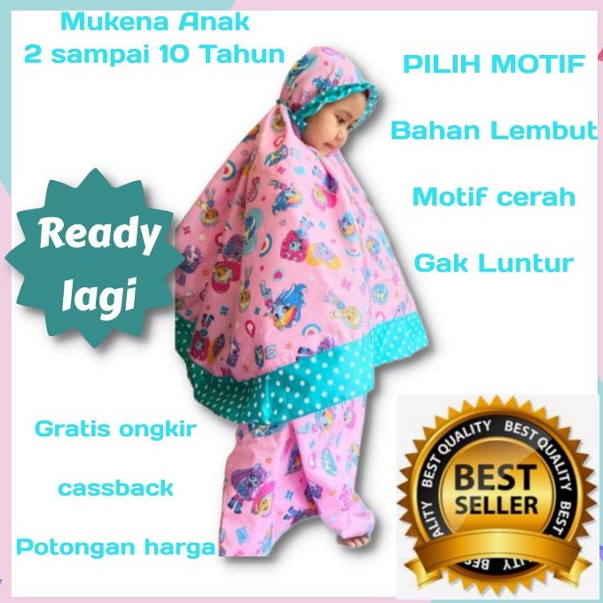 GROSIR MUKENA ANAK // PILIH MOTIF