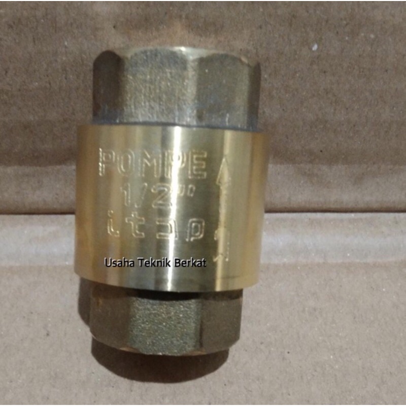 Tusen klep / tozen klep kuningan 1/2”