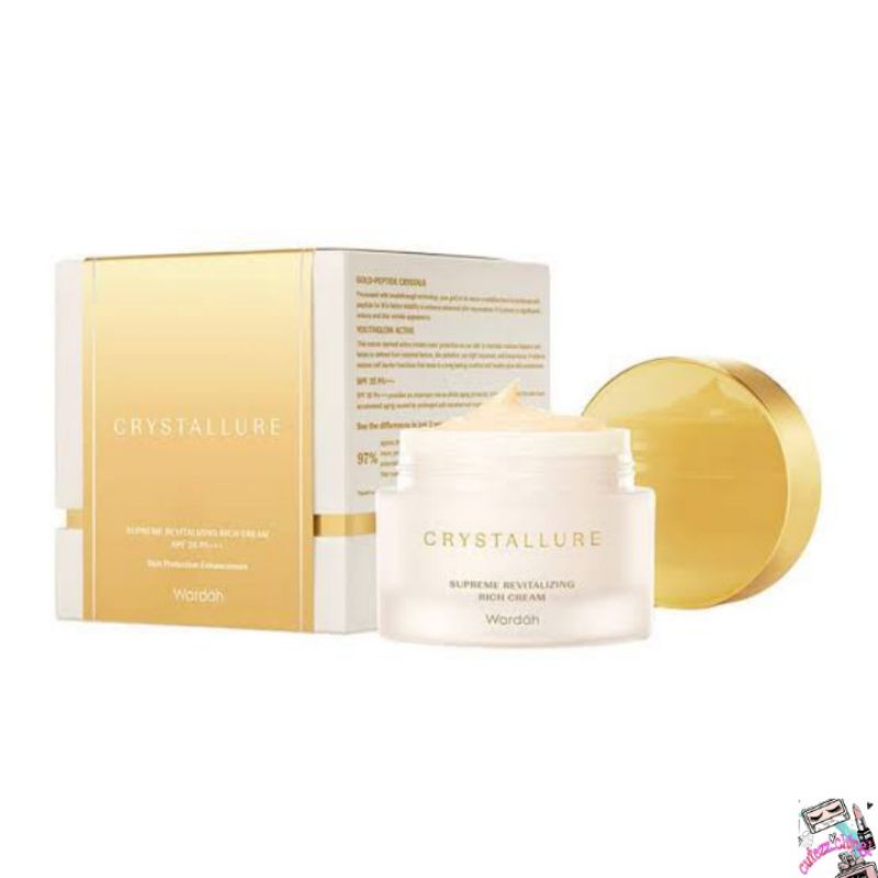 ☃Cutezz_Ching1☃Wardah Crystallure Supreme Revitalizing Rich Cream