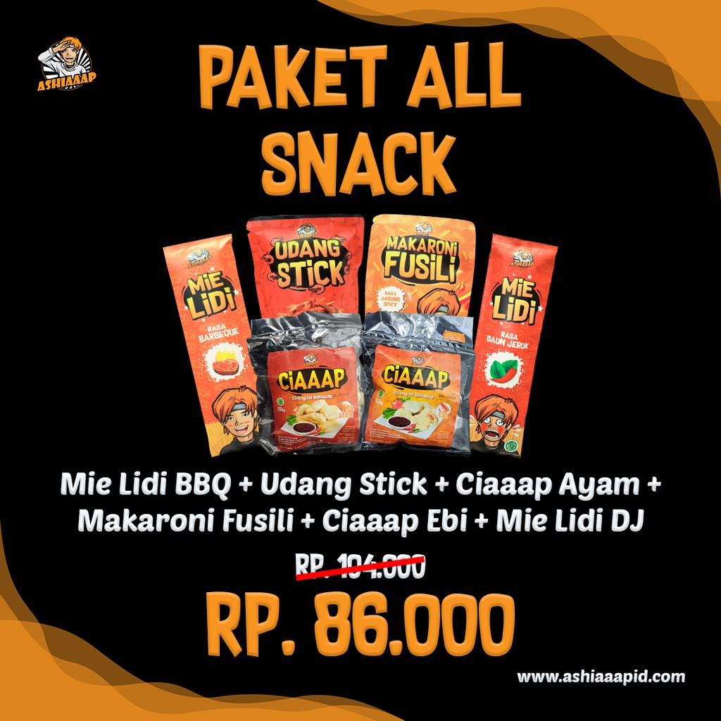 

PROMO PAKET SPESIAL ALL VARIAN SNACK ASHIAAAP