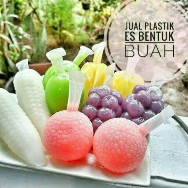 Paket usaha kemasan plastik es model buah laris manis