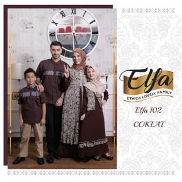 SARIMBIT ETHICA ELFA 102 COKLAT (KAGUMI 132 COKLAT, KAHFI 49 COKLAT)