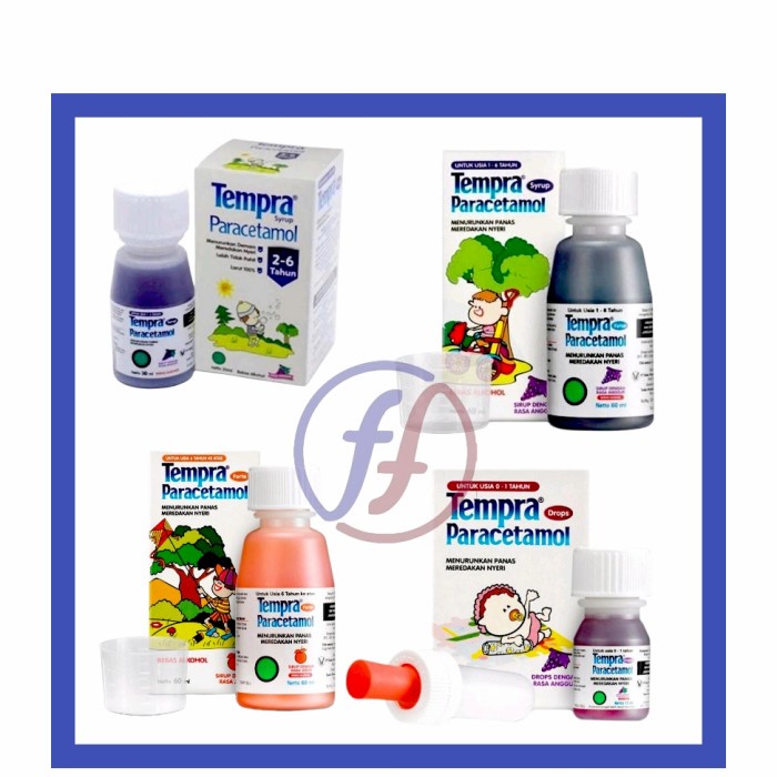 TEMPRA DROP / SIRUP / FORTE